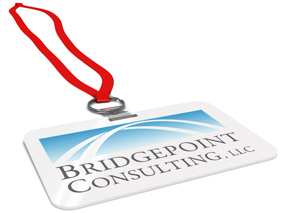 Bridgepoint event badge